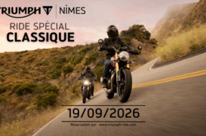 Ride Spécial Classique avec Triumph Nîmes